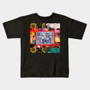 Portuguese folk art Kids T-Shirt